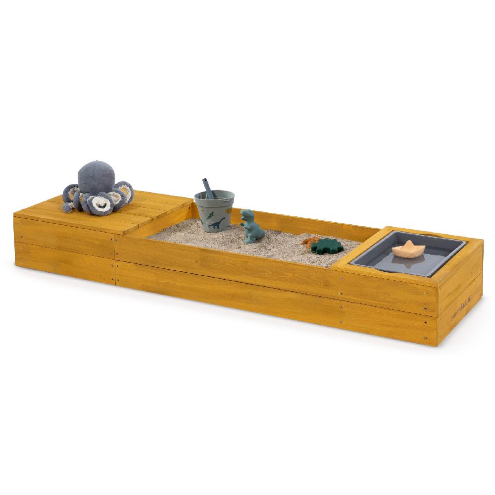 babymarkt Sandkasten Space Saver ocker