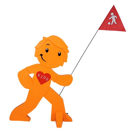 babymarkt Streetbuddy Warnfigur für mehr Kindersicherheit - orange Muttertagsangebot