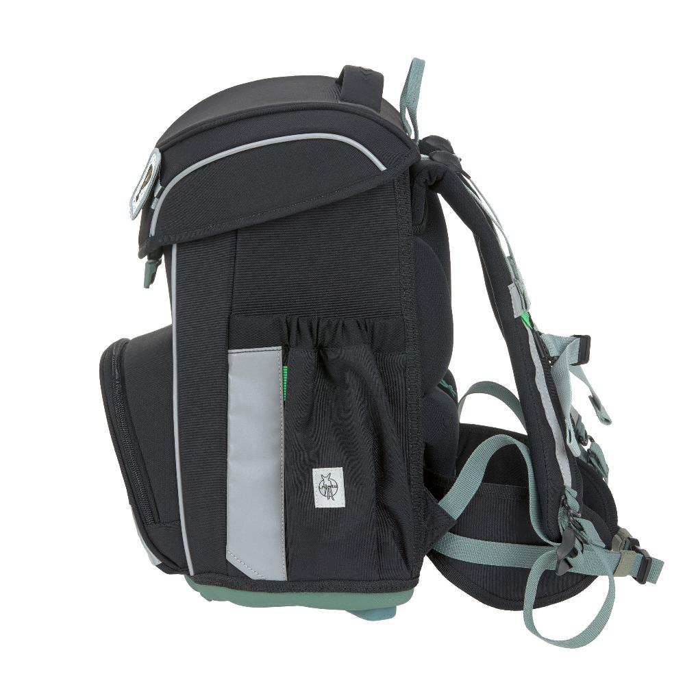 babymarkt Schulranzen-Set 6-tlg. Slim Unique black Valentinstagsangebot