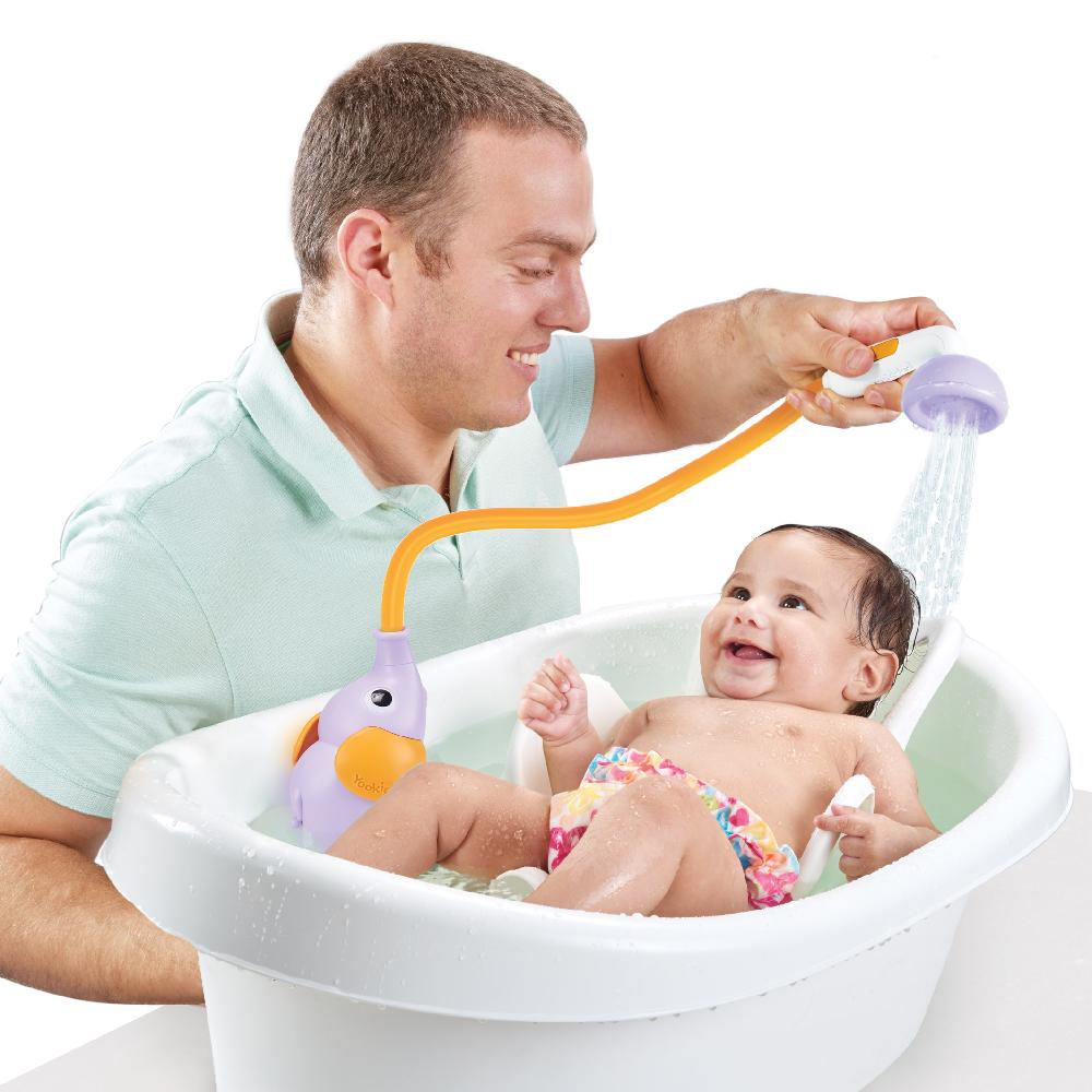 babymarkt Babydusche Elefant lila Räumungsverkauf