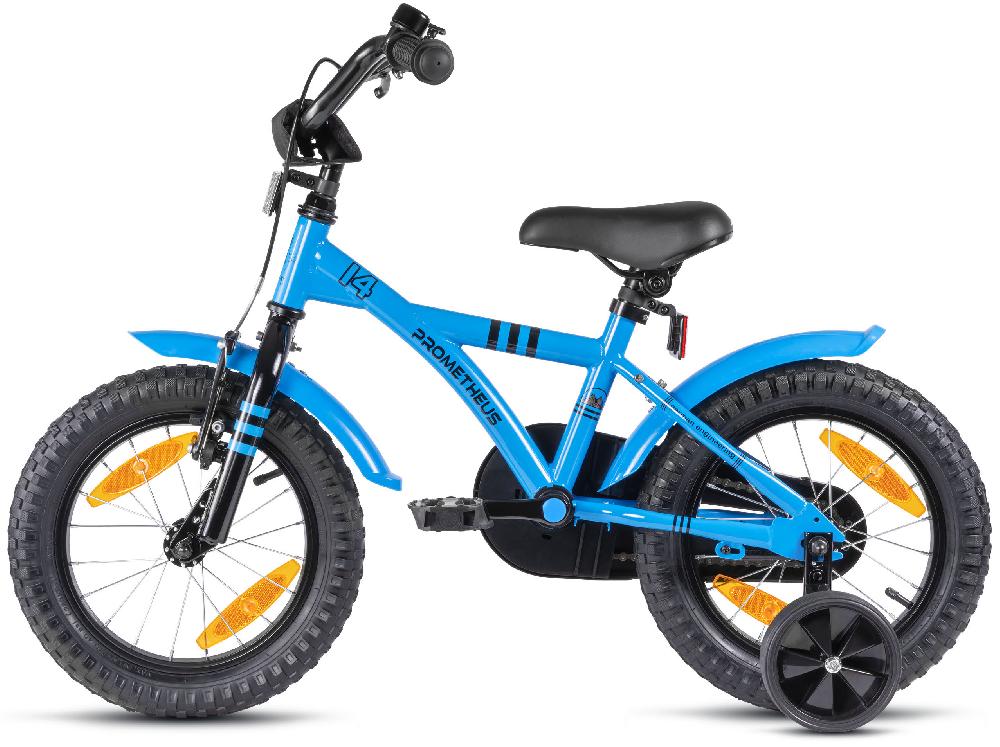 babymarkt Kinderfahrrad 14" mit Stützräder blau-schwarz Kauf eins, bekomm eins gratis