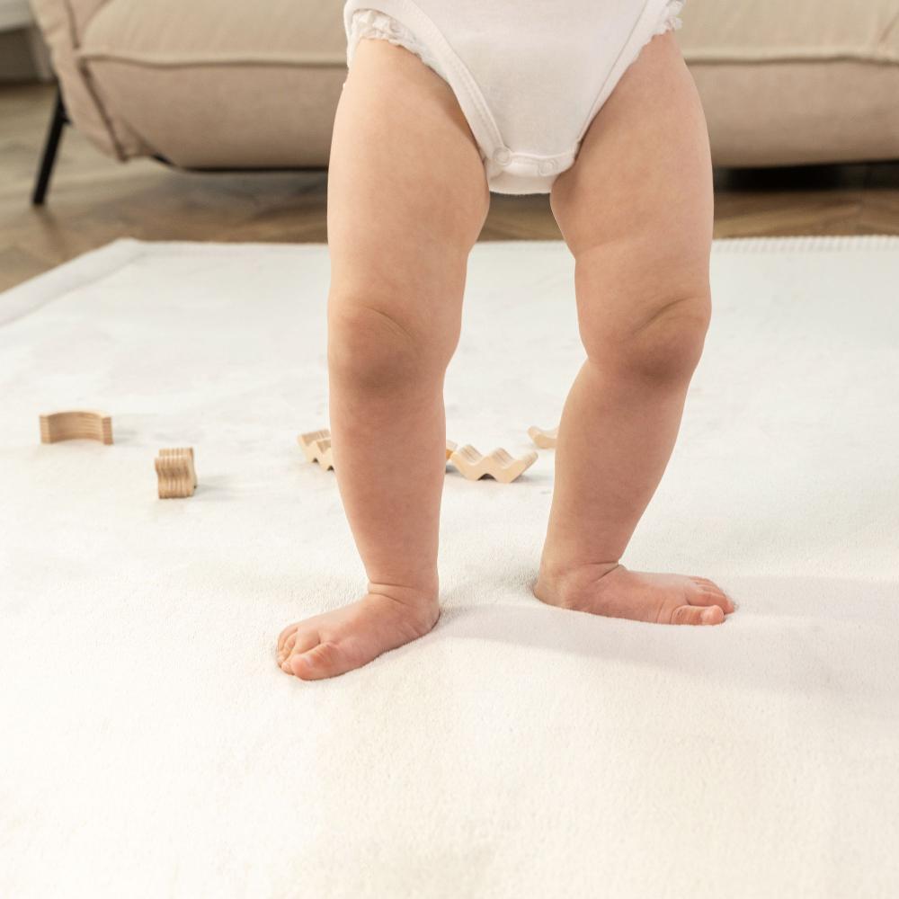 babymarkt Samtmatte-Spielmatte für Baby 200 x 150 cm Grau Sonderangebote