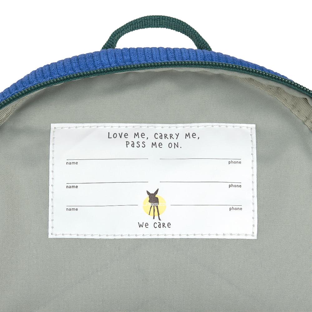 babymarkt Kindergartenrucksack Cord Little Gang - Smile Blau Wochenangebot