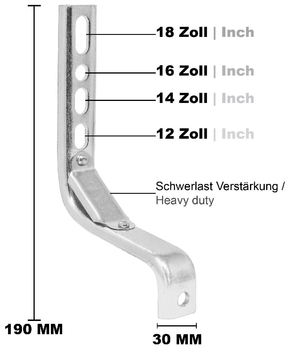 babymarkt Sützräder Universell für 12" bis 18" schwarz JETZT KAUFEN