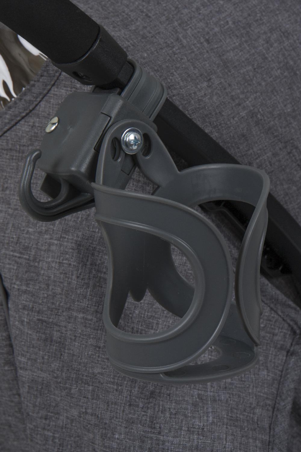 babymarkt Flaschenhalter mit Taschenhalter grau Riesige Rabatte