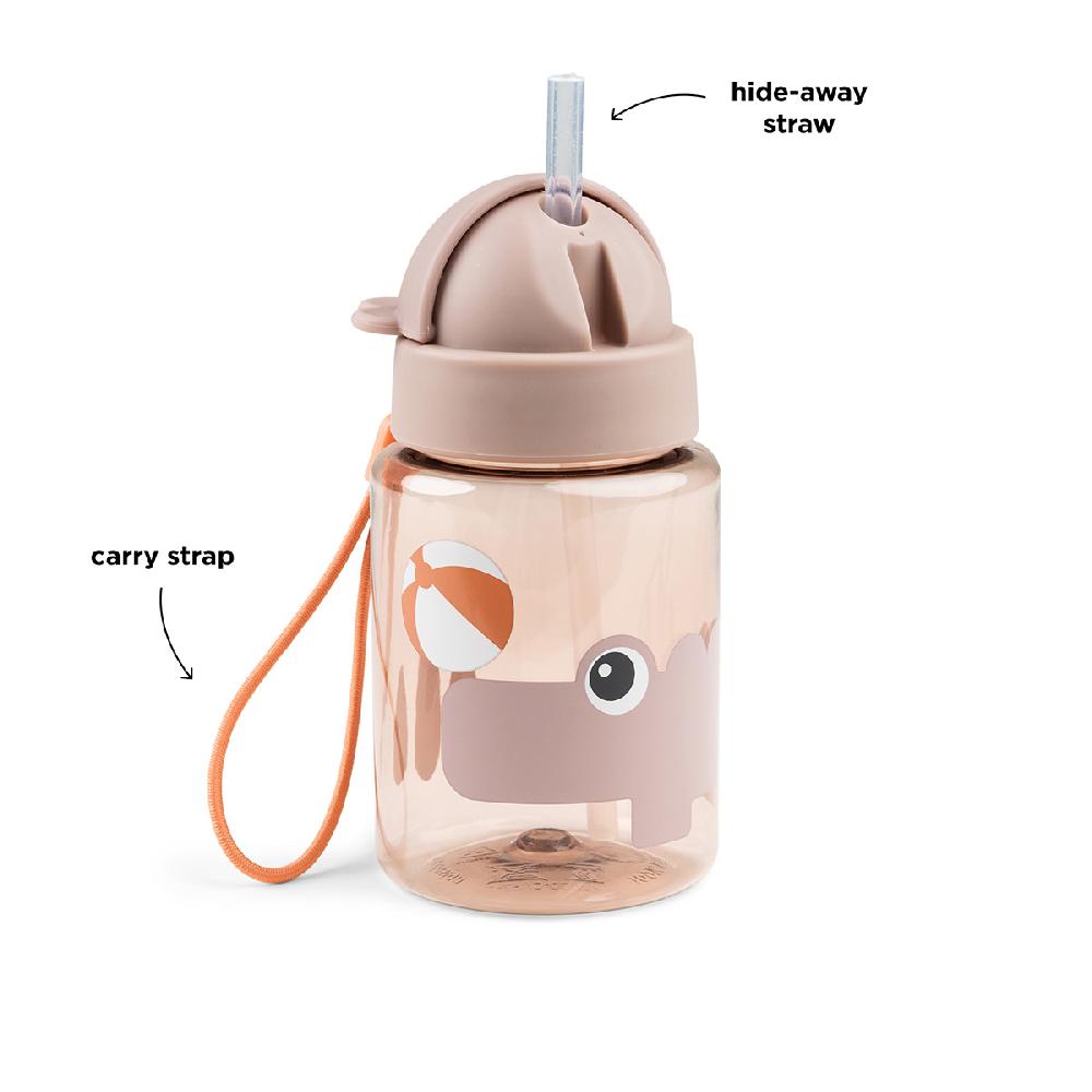babymarkt Trinkflasche mit Strohhalm Playground rosa Begrenztes Angebot