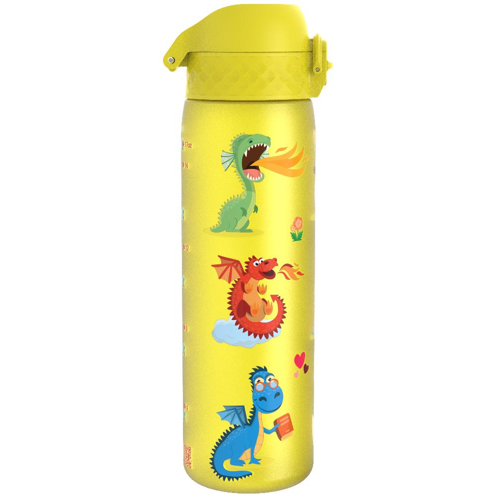 babymarkt Trinkflasche auslaufsicher 500 ml Drachen / gelb Weihnachtsangebot