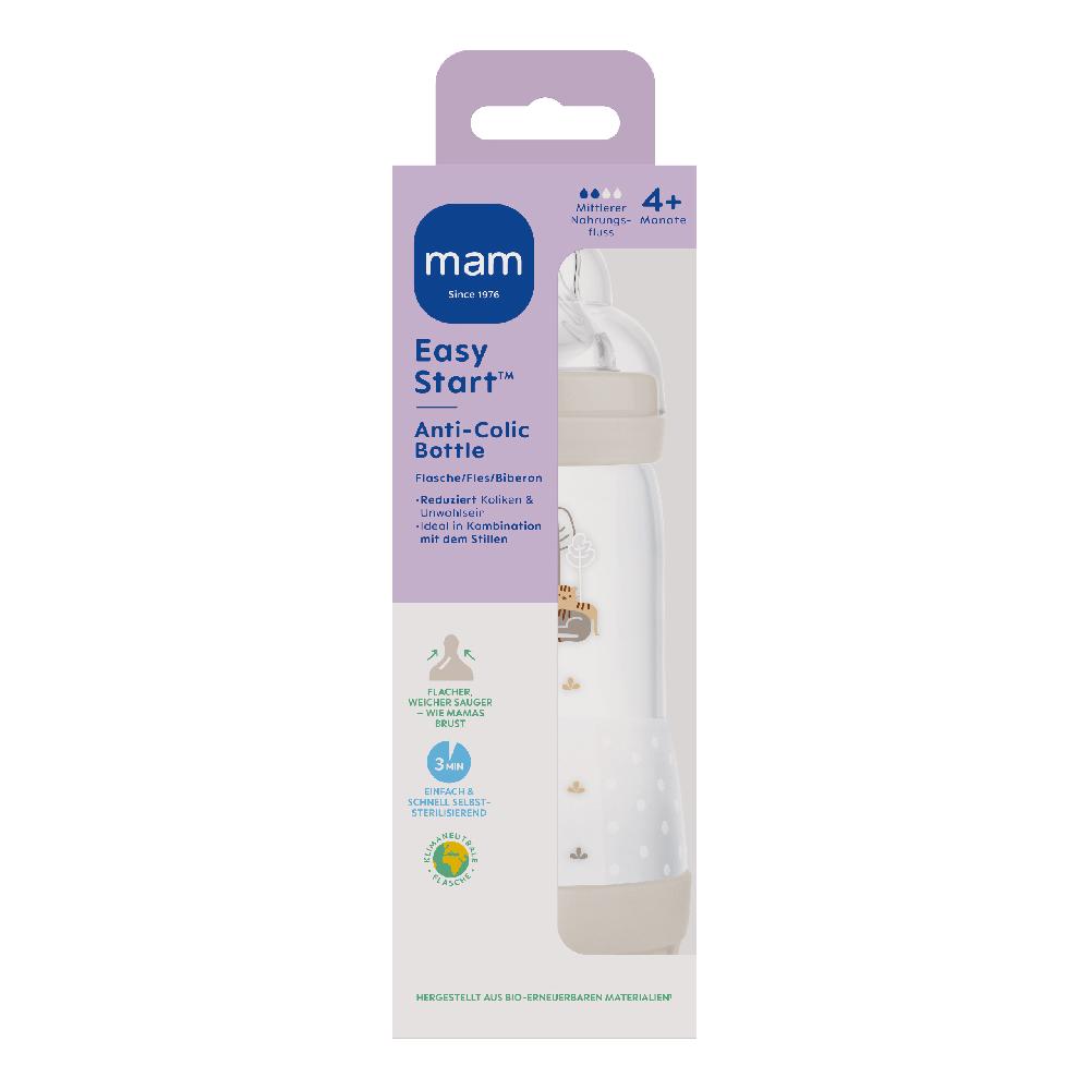 babymarkt Babyflasche Easy Start Anti-Colic matt 320 ml ab 0 Monaten Tiger