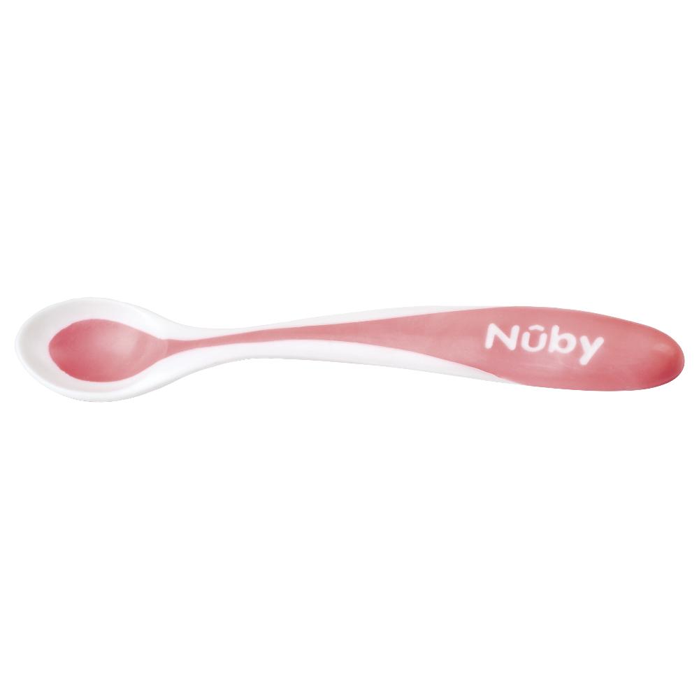 babymarkt Nûby Wärmesensorlöffel Hot Safe 4er Set ab 3 Monaten in pink VIP-Rabatte