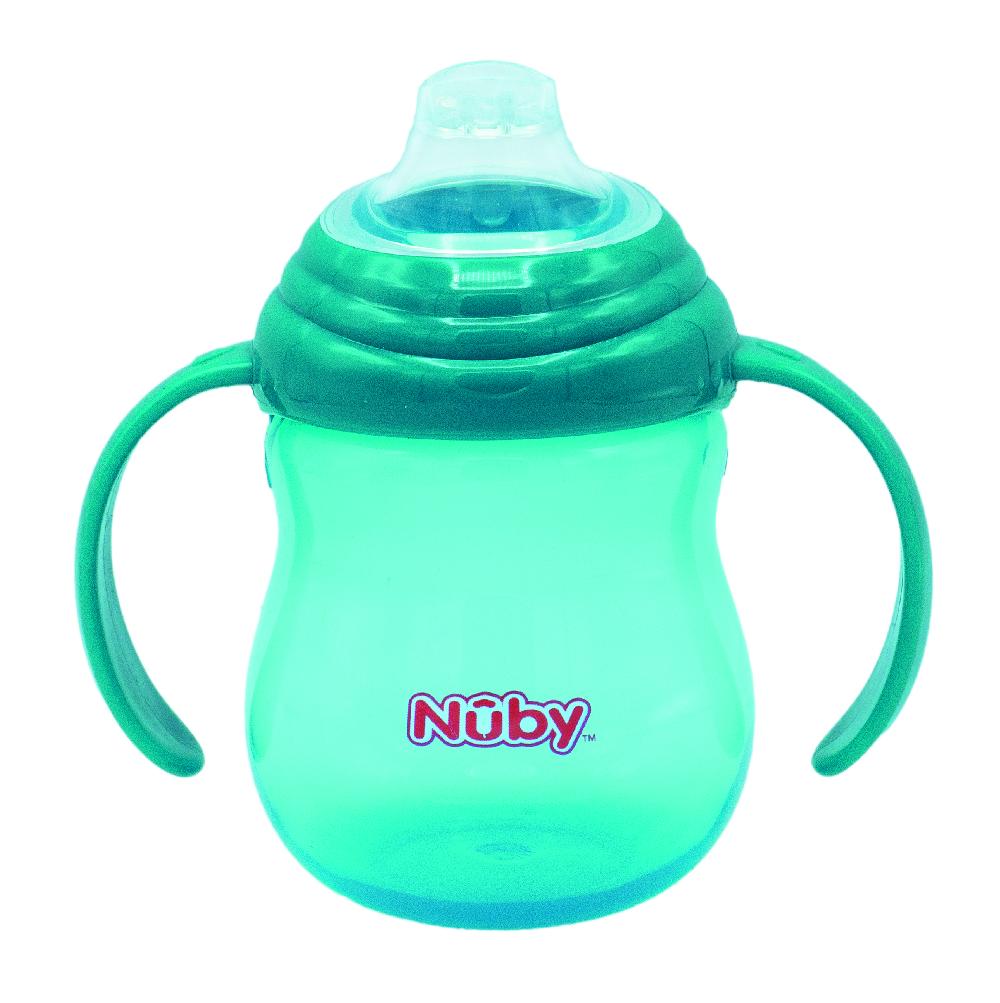 babymarkt Nûby Trinkhalmtasse No-Spill 270ml ab 6 Monaten in aqua Tiefpreis