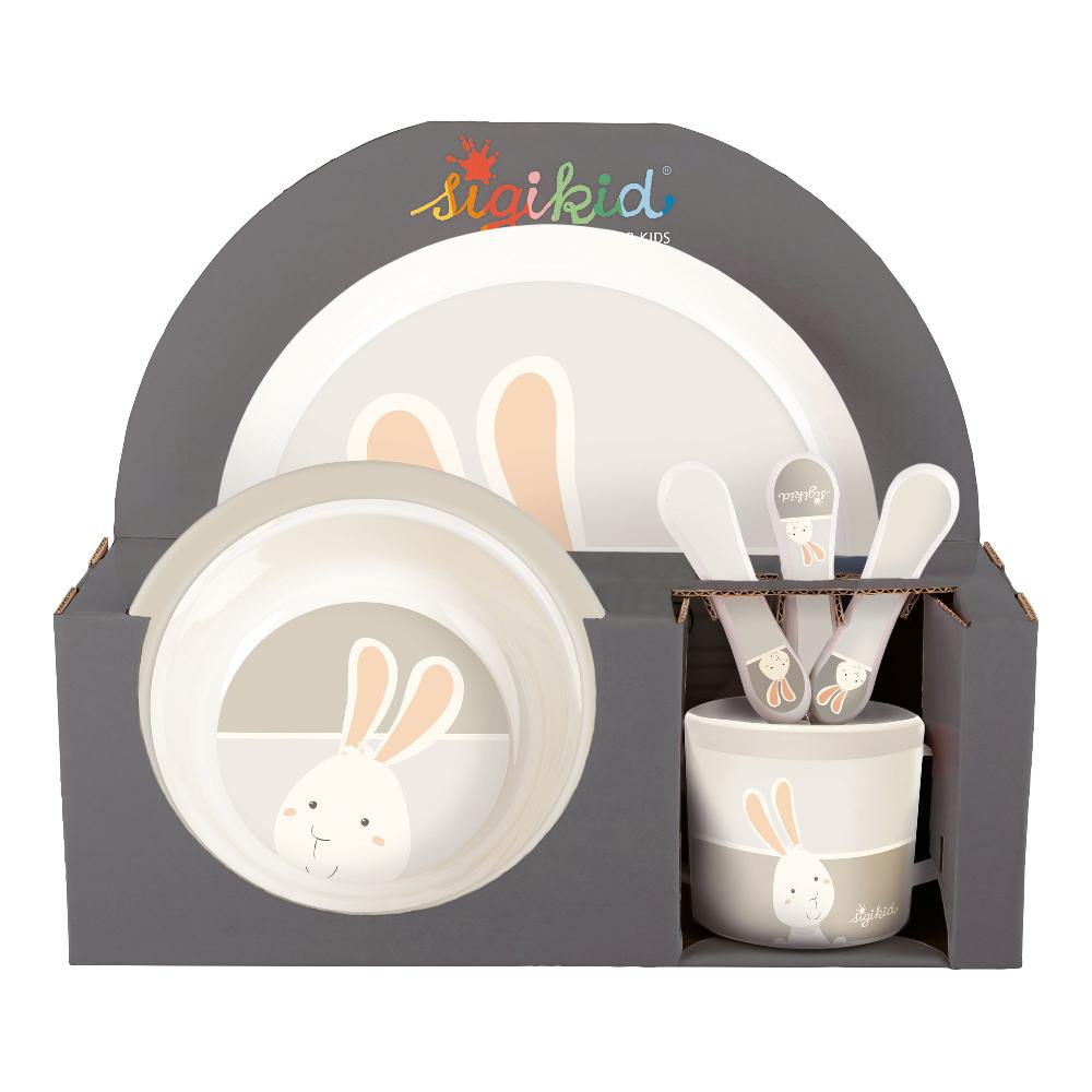 babymarkt Geschirr-Set Hase Vanilla Begrenzte Freigabe