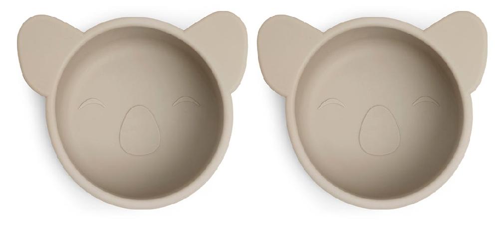 babymarkt Snack-Schüsseln Rosa Koala 2-teilig Cobblestone