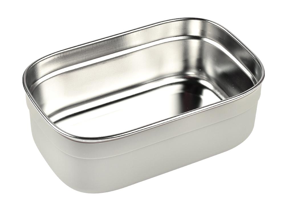 babymarkt Lunchbox aus Edelstahl - velvet grau/dusty rosa Nur für heute
