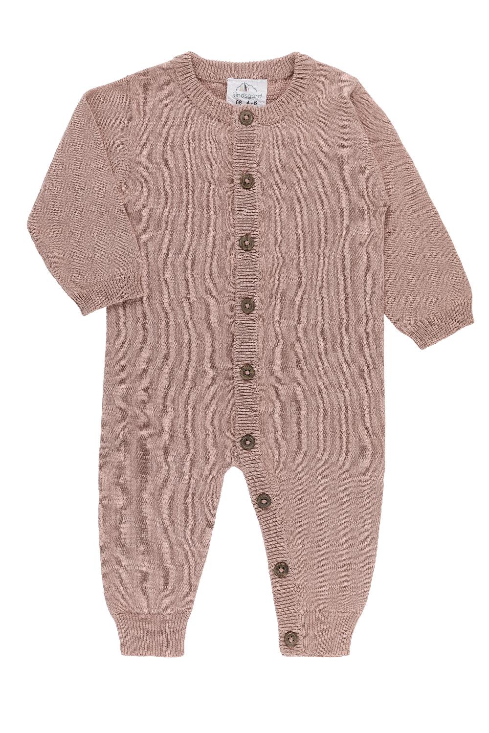 babymarkt Strickoverall strikka Feinstrick rosa