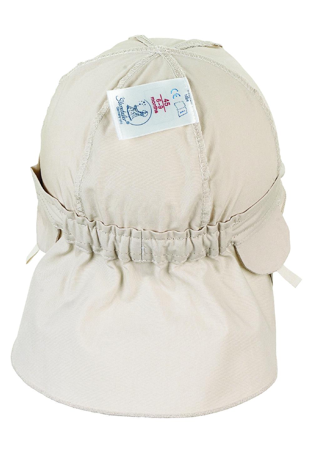 babymarkt Schirmmütze mit Nackenschutz beige Rabatt