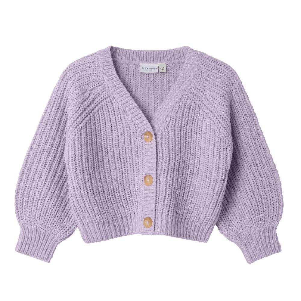 babymarkt Strickjacke Nmfvalea Orchid Petal Preisnachlass
