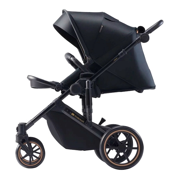 ﻿babywalz KinderkraftKombikinderwagen PRIME 2 inkl. Wickeltasche venezian black Super Rabatt