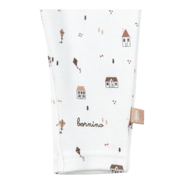babywalz Bornino - Farm LifeLeggings Farm Life offwhite/bunt Lagerräumung