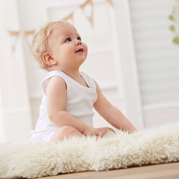 babywalz Bornino - BASICSUnterhemd ohne Arm Blitzangebot
