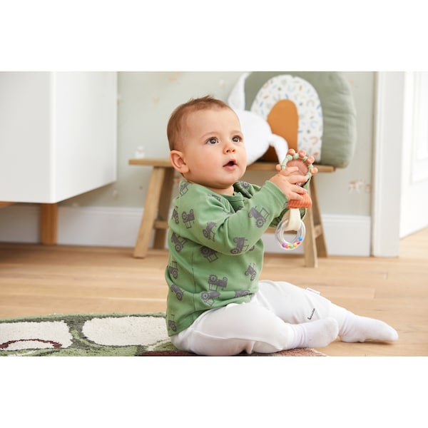 babywalz Bornino - Farm LifeJogginghose offwhite Neuheiten