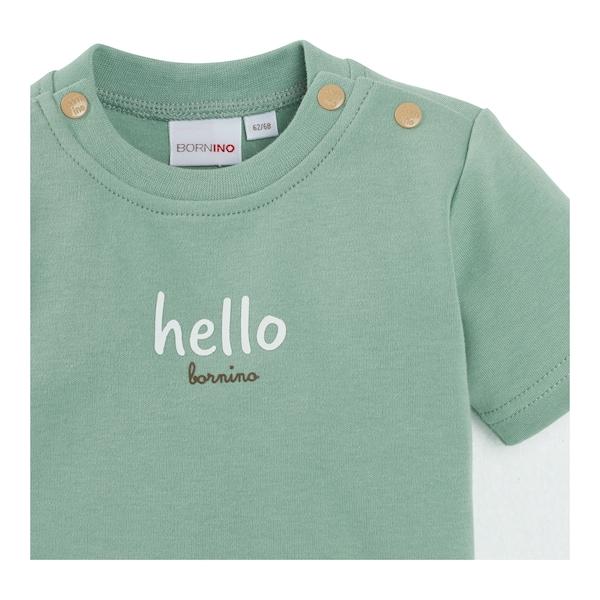babywalz Bornino - Tiny HousesT-Shirt Hello Tägliche Deals