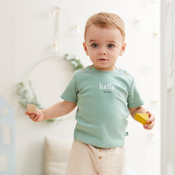babywalz Bornino - Tiny HousesT-Shirt Hello Tägliche Deals