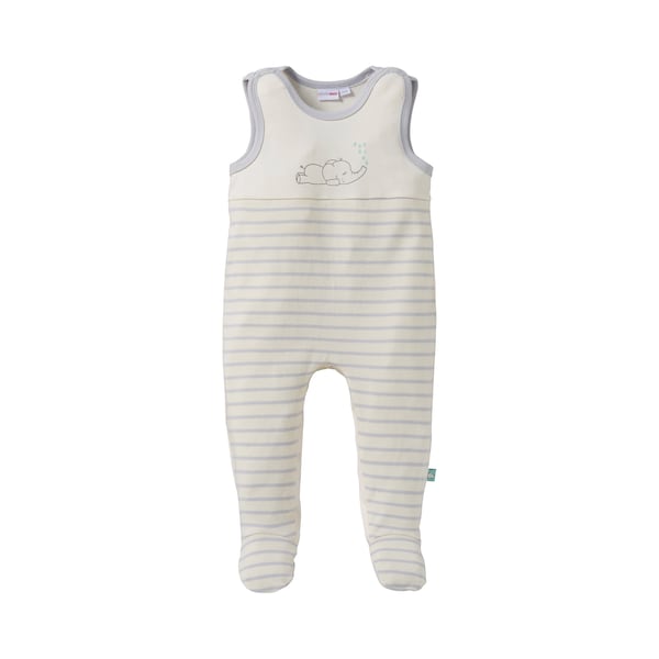 babywalz Bornino - BASICSStrampler-Set Elefant VIP-Rabatte