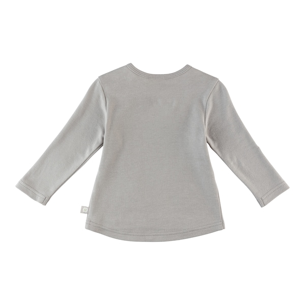 babywalz Bornino - Cute FoxShirt langarm Fuchs grau Wochenangebot