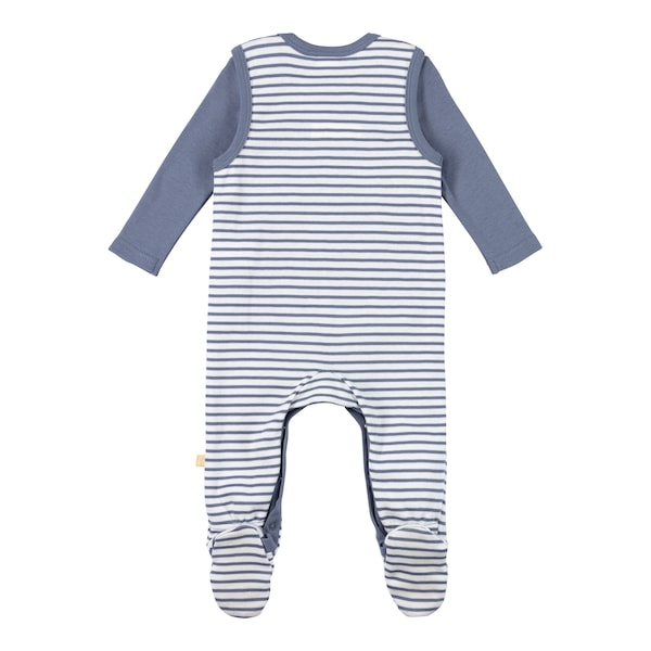 babywalz Bornino - Farm LifeStrampler-Set 2-tlg. mit Body Traktor blau/offwhite Letzter Tag