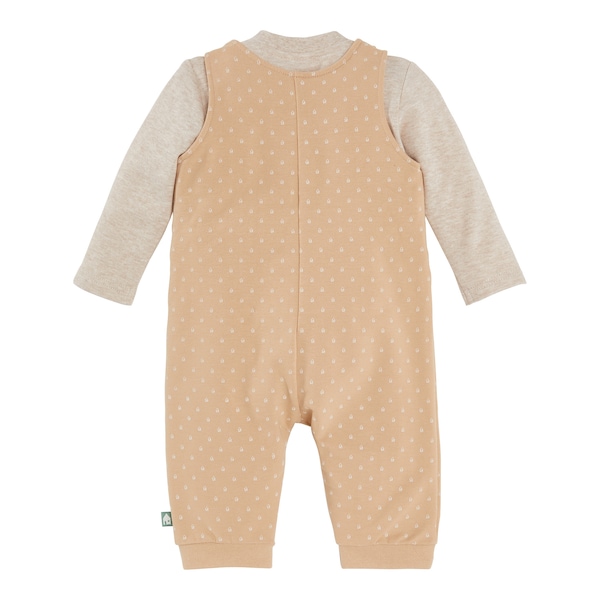 babywalz Bornino - Tiny Houses2-tlg. Set Latzhose und Shirt langarm Haus Bis zu 60% Rabatt