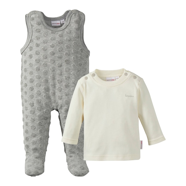 babywalz Bornino - BASICSNicki-Strampler Ausbrenner Sonderangebot der Fabrik