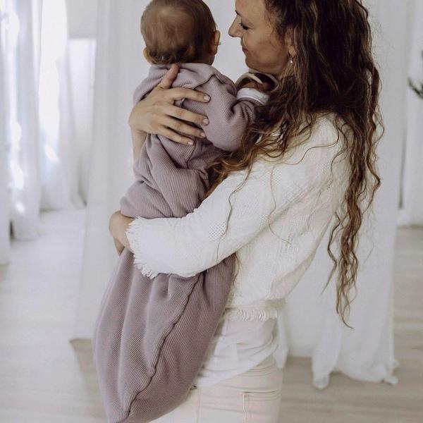 babywalz emma & noahWinterschlafsack mit abnehmbaren Ärmeln 3.5 TOG Essential Berry Begrenzt auf 3 Tage