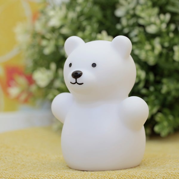 babywalz reer - lumiluNachtlicht Mini Zoo weiß / Bär Online
