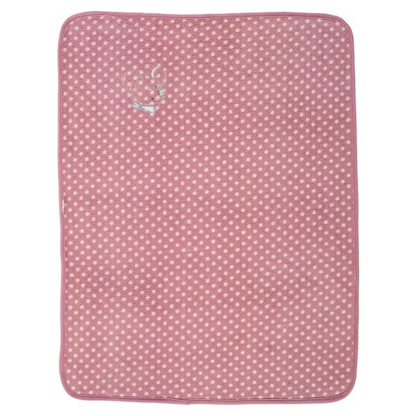babywalz SterntalerBabydecke Plüsch 75x100 cm rosa / Maus Mable im Angebot