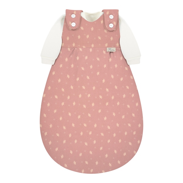 babywalz Alvi - BABY-MÄXCHEN3-tlg. Ganzjahresschlafsack 2.5 TOG altrosé / Pretty Fabrikverkauf