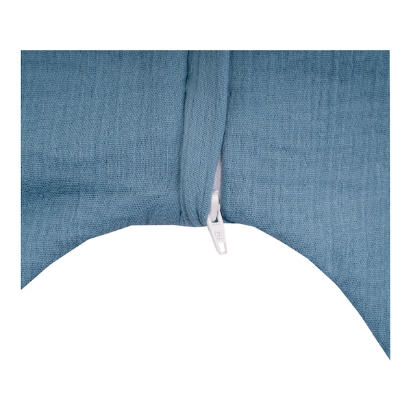 babywalz Julius ZöllnerSommer-Sleepoverall Jumper Musselin mit Beinen 0.5 TOG blau Rabatt