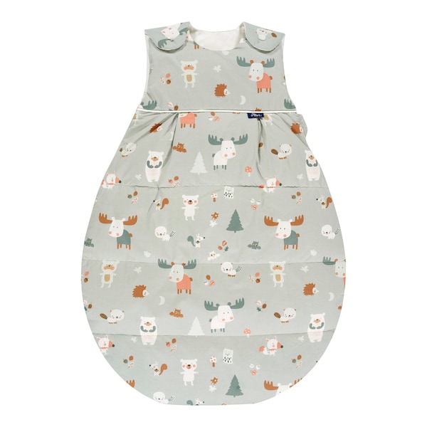 babywalz AlviDaunenschlafsack 3.5 TOG Baby Forest