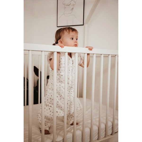 babywalz AlviGanzjahres-Sleepoverall 2.5 TOG Aqua Dot Begrenztes Angebot