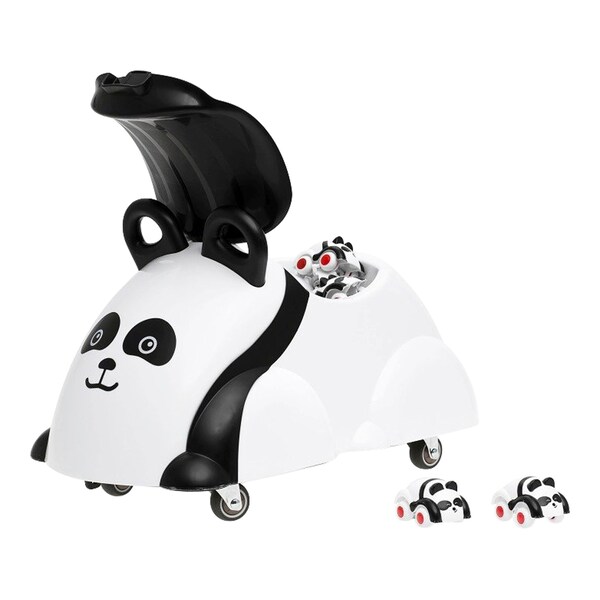 babywalz VikingtoysRutscher Cute Rider schwarz/weiss - Panda Saisonale Angebote