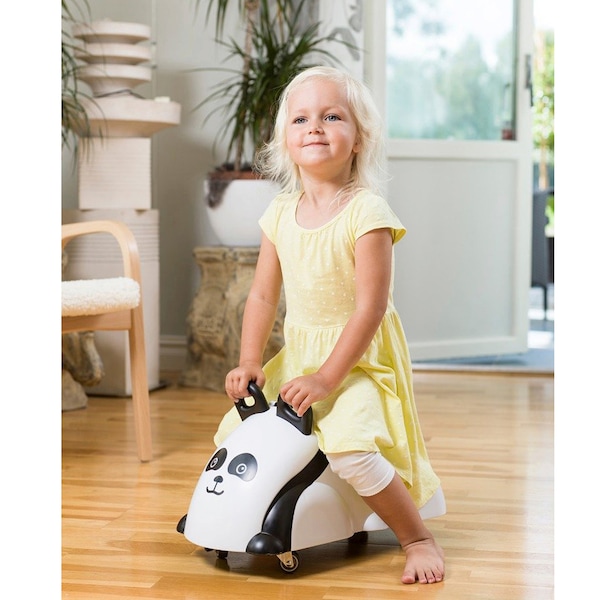 babywalz VikingtoysRutscher Cute Rider schwarz/weiss - Panda Saisonale Angebote