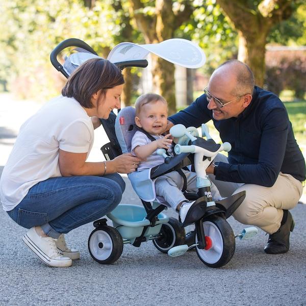 babywalz SmobyDreirad Baby Driver Komfort hellblau Super Sparpreis