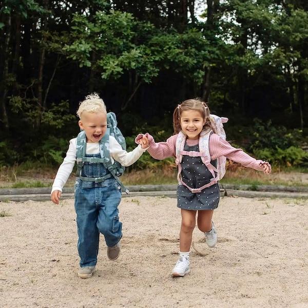 babywalz BeckmannKindergartenrucksack Classic Mini Dino grau Neueste Stile