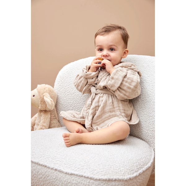 babywalz Meyco BabyBademantel pre-wasch Größe 74/80 sand Rabatte dieses Monats