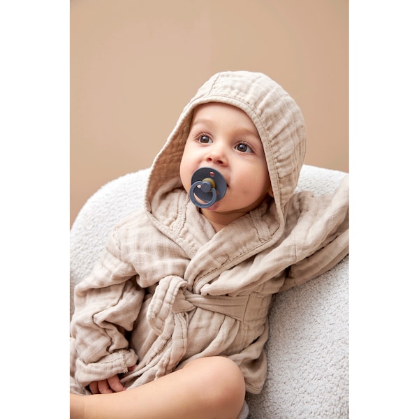 babywalz Meyco BabyBademantel pre-wasch Größe 74/80 sand Rabatte dieses Monats