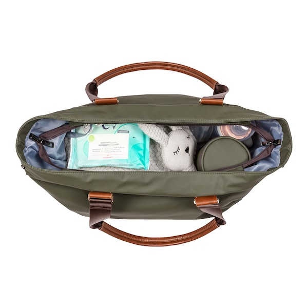 babywalz 2heartsWickeltasche Shopper oliv Angebote