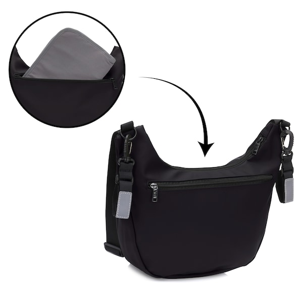 babywalz FillikidWickeltasche Dayback schwarz Kostenloser Versand