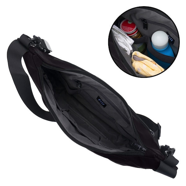 babywalz FillikidWickeltasche Dayback schwarz Kostenloser Versand