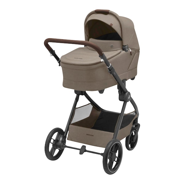 babywalz Maxi-CosiKombikinderwagen Oxford+ Travel-Set inkl. Babyschale Pebble 360 Pro 2 und Isofix-Basis FamilyFix 360 Pro twillic truffle Letzte 2 Tage