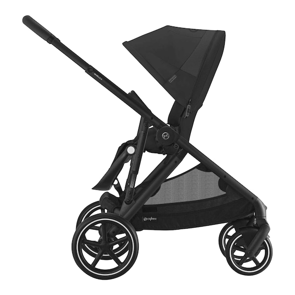 babywalz Cybex - GOLDKombikinderwagen Gazelle S black / moon black Nur für heute