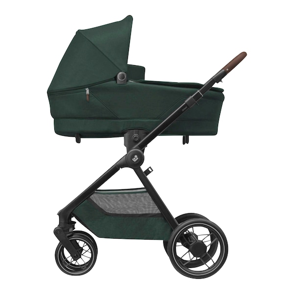 babywalz Maxi-CosiKombikinderwagen Oxford+ Travel-Set inkl. Babyschale Pebble 360 Pro 2 und Isofix-Basis FamilyFix 360 Pro twillic green Super Rabatt